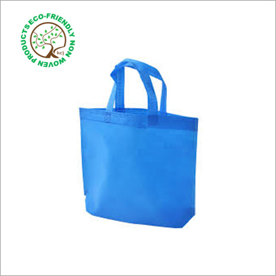 Blue Non Woven Loop Handle Bag